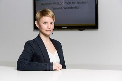 Eins der neuen Gesichter an Bord von Inxmail: Verena Wunderlich