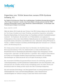 Experten von TGOA bewerten neues PIM-System infuniq V3.pdf
