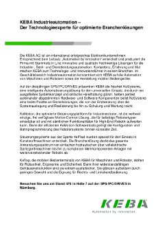 KEBA Industrieautomation - SPS-IPC-DRIVES 2008.pdf