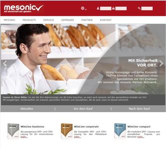 mesonic webseite