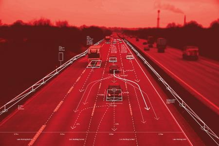 LIDAR is a method for measuring the environment using the reflection of emitted laser beams. Photo: Ibeo Automotive.