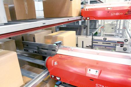 WIX System Overview: WIX Filtration erhält eine umfangreiche Intralogistiklösung für ihr Master Distribution Center in Gastonia, North Carolina. Mit diesem Auftrag verkaufte TGW ihr 1.000. STINGRAY Shuttle, Quelle: TGW Logistics Group GmbH