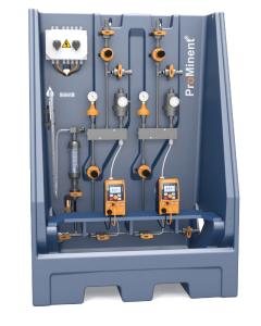 The modular metering systems DULCODOS® universal are suitable for the precise metering of chemicals and additives.