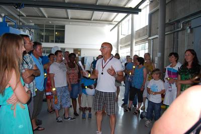 Die Besucher lauschten gespannt "Tourguide" Ulrich W. Kreher