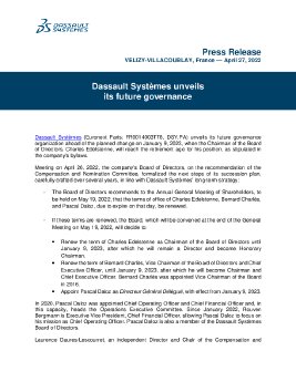 DS_NR_Dassault Systèmes unveils its future governance_EN_20220412.pdf