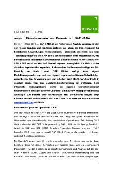 2013-03-11 PM Einsatzszenarien und Potenzial von SAP HANA.pdf