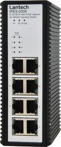 Lantech bringt kostengünstigen unmanaged 8-fach PoE Switch (IPES-0008)