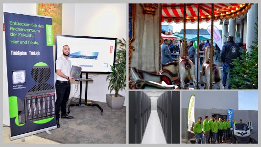 Heidelberg iT-Weihnachtsmarkt 2018 zum Themenschwerpunkt Lenovo Server-, Speicher- und Netzwerksysteme und Rechenzentrumslösungen. Fotos: Heidelberg iT.