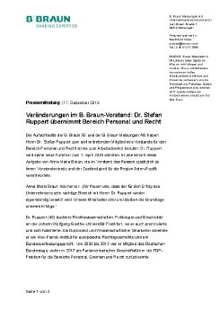 2019_12_17_BBraun_Veränderungen im B. Braun-Vorstand - Dr. Stefan Ruppert übernimmt Bereich Peso.pdf