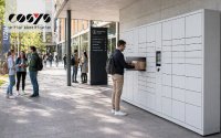 Smart Locker auf dem Campus ermöglichen eine flexible und transparente Abwicklung der Paketverteilung.