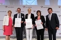 B. Braun erneut mit dem Zertifikat 