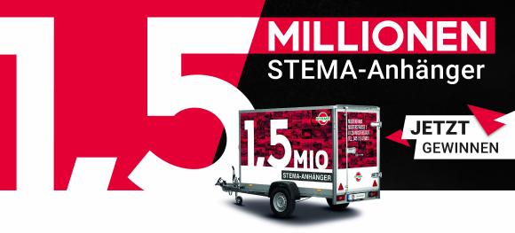 STEMA 1,5 Mio. Anhänger Banner