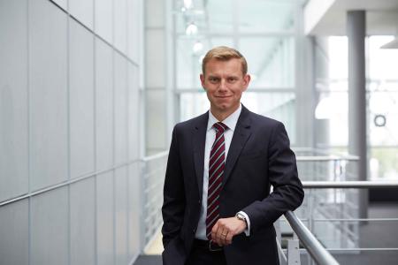 "The decisive reason for these very pleasing figures is our cooperative platform Engineering Base Plant. We have invested a lot of energy and resources into expanding it and it has paid off." Uwe Vogt, Aucotec Management Board (© AUCOTEC AG)