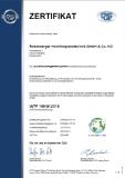 Rosenberger nach neuem Standard IATF 16949:2016 zertifiziert