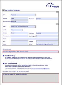 target Idea Management at Fraport AG - Submitting Ideas Remotely Using SAP Interactive Forms by Adobe