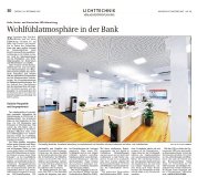 Bayerische Staatszeitung berichtet über das moderne Beleuchtungskonzept der Sparkassen Bad Tölz-Wolfratshausen