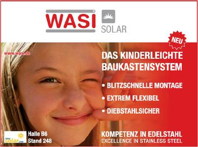 WASI Solar - Das kinderleichte Baukastensystem