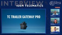 Im neuen Webcast von Telematik-Markt.de stellen idem-Chef Jens Zeller und Produktmanagerin Carmen Ohler das TC Trailer Gateway Pro vor. Bild: Telematik-Markt.de