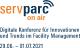 N+P ist Aussteller auf der digitalen Konferenz Servparc on air
