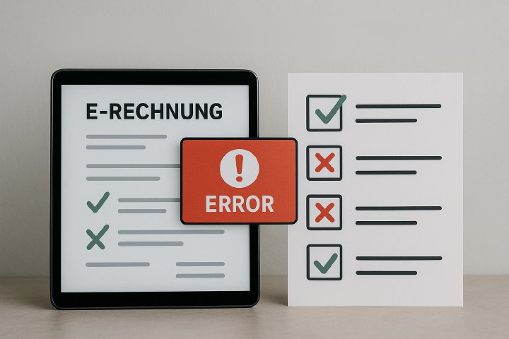 Fehlerarten bei E-Rechnungen: Warum sie entstehen – und wie Unternehmen ihre Prozesse zuverlässig absichern