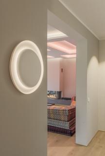 Villa mit einzigartiger Farbwirkung