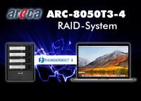 ARC-8050T3-4 Thunderbolt 3 RAID-System