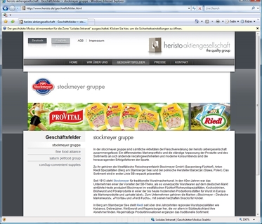 Beispielseite www.heristo.de