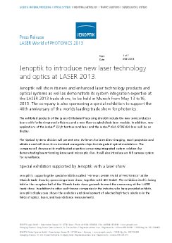 Jenoptik_PressRelease_Laser2013.pdf