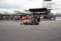 Fahrzeug ZoE während der Formula Student Germany 2025 auf dem Hockenheimring / Bildnachweis: ELBFLORACE e.V.