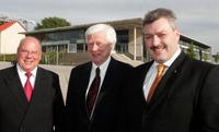 Drei der vier Hoschulräte der TU Ilmenau: Dr. Edgar Most, Prof. Martin Heisenberg und Dr. Michael Mertin (v.l.n.r.) / © TU Ilmenau