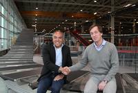 Willem Thielsch (L) and Martijn van der Lande (R) 