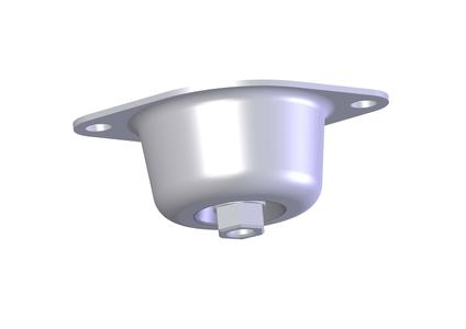 Das neue Glockenelement von ContiTech lagert hängende Lasten bis 300 Kilo