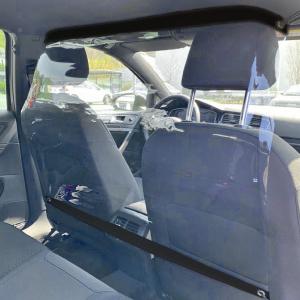 Infektionsschutzfolie für Taxis