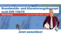 Brandmelde- und Alarmierungskonzept nach DIN 14675