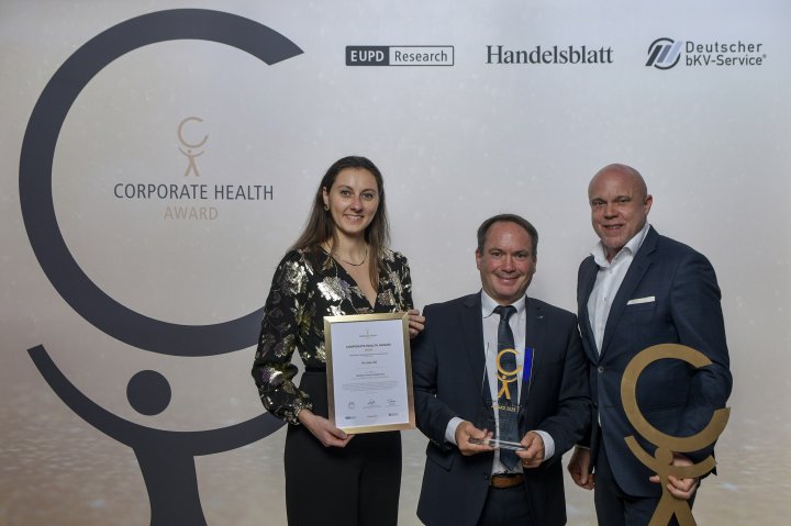 Krones erhält den Corporate Health Award 2025