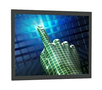 Distec now offers optional PCAP buttons for the robust PCAP touchscreen monitors of the POS-Line monitor series. Copyright: Distec GmbH
