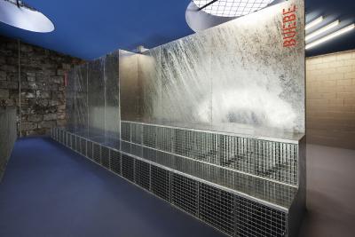 Zweiter Preis Metallgestaltung: Fitnessstudio Balboa im Viadukt, Zürich von Helsinki Zürich Office GmbH. (Foto Daniel Erne)