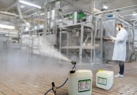 Stoßentkeimung 
Eine temporäre Ausbringung
ca. 8 -20 ml/m³ im umbauten Raum als Ersatz zur chemischen Einschäumdesinfektion.
Ein Abspülen von ESSAFE® nach der Anwendung ist nicht notwendig.