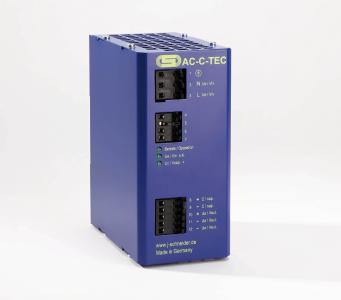 Capacitor-buffered UPS with AC input and DC output
With 12 Volt or 24 V
3 A
extremely reliable
maintenance-free
extended temperature range