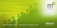 MightyCare Top Arbeitgeber 2022, Wachstums Champion 2022