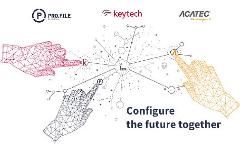 Configure the future together - PROCAD, keytech and ACATEC join forces to become the leading digital transformation provider for the manufacturing industry