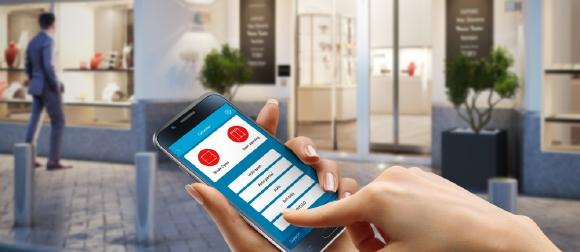 Die innovative Türsteuerung per App von Assa Abloy Entrance Systems