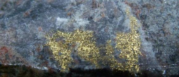 Maple Gestein mit Gold