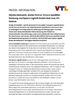 20230427-Emons-Spedition-Duisburg-und-Xpress-Logistik-GmbH-sind-neue-VTL Partner.pdf