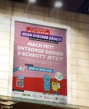 Jeder Stecker zählt!-Plakat