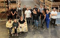 Ein interdisziplinäres Team aus Studierenden, Forschenden und Lehrenden der TU setzt sich in dem Projekt mit neuen Bauelementen in Kreislaufwirtschaften sowie neuen Typologien aus Holz für die Bauwirtschaft auseinander