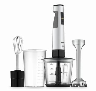 Auch für die Zubereitung von Babynahrung geeignet: Das Stabmixer-Set BL 8680 aus BPA-freiem Material (© Grundig Intermedia GmbH)