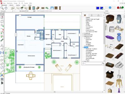 Ideal für die Planung von Inneneinrichtung und Garten: Architekt 3D x9