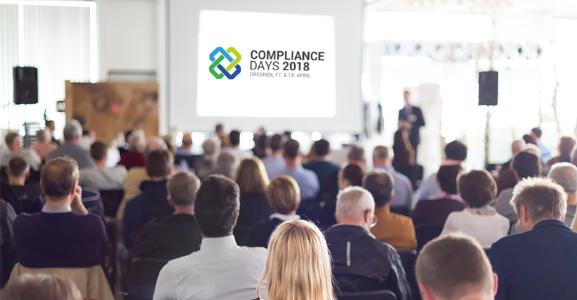 Workshops und Vorträge auf den Compliance Days