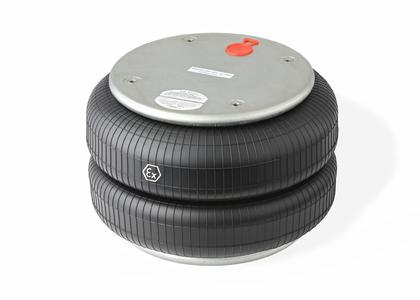 ContiTech Air Spring Systems now also offers air actuators that fulfill the requirements for ATEX certification (Equipment Group II Category 2 and 3) and can thus be used be used in explosion-prone areas. Photo: ContiTech